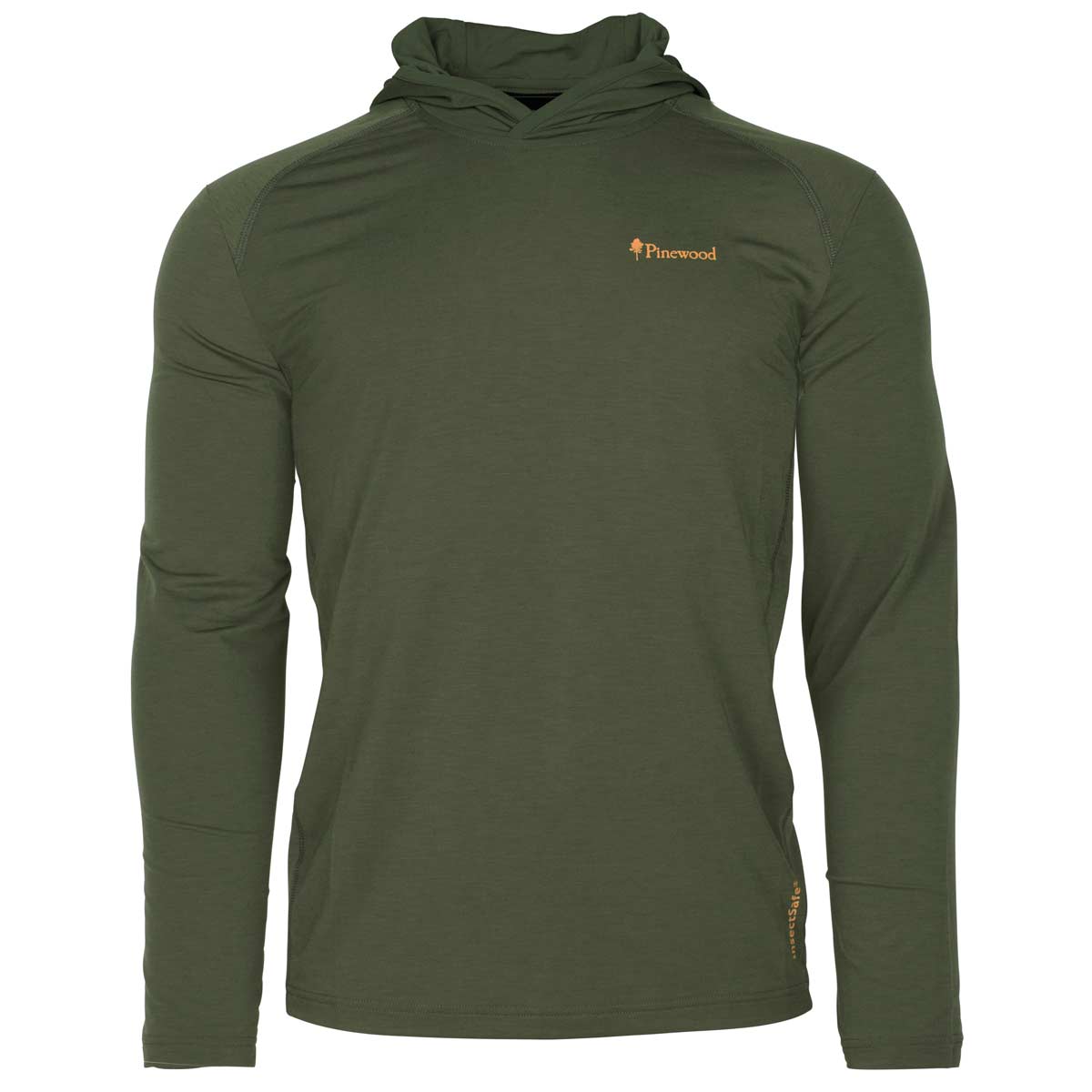 Pinewood InsectSafe Function Hoodie - Moss Green Pinewood InsectSafe Function Hoodie - Moss Green