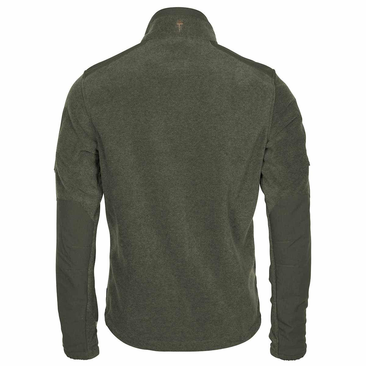 Pinewood Lappland Rough Fleece Jacket - Olive Melange - Rear Pinewood Lappland Rough Fleece Jacket - Olive Melange - Rear