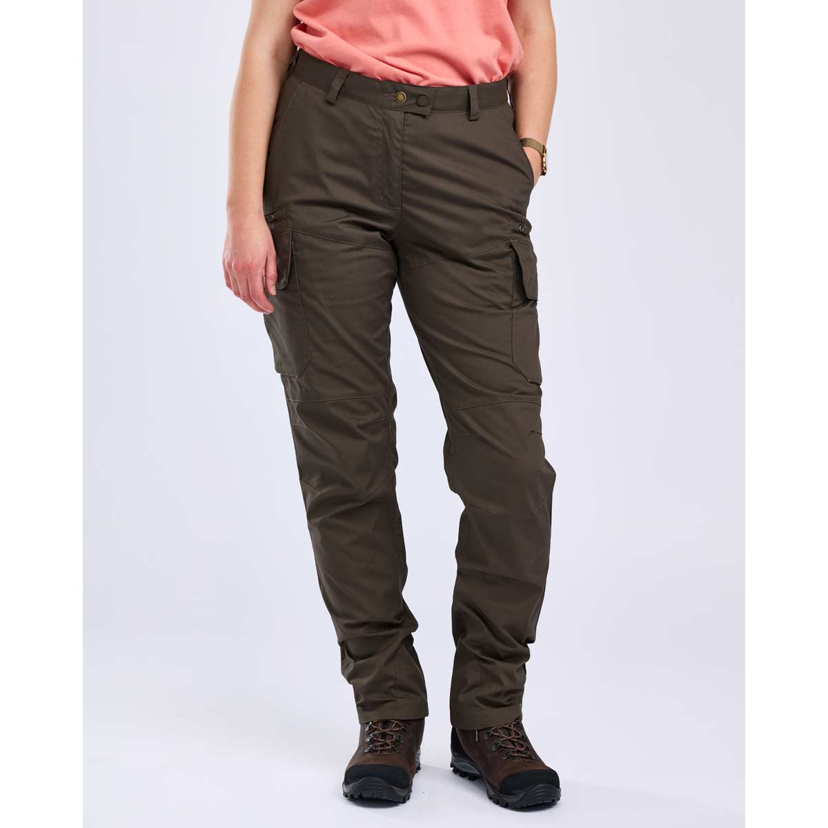 Pinewood Pro InsectSafe Womens Trousers- On Model Pinewood Pro InsectSafe Womens Trousers- On Model