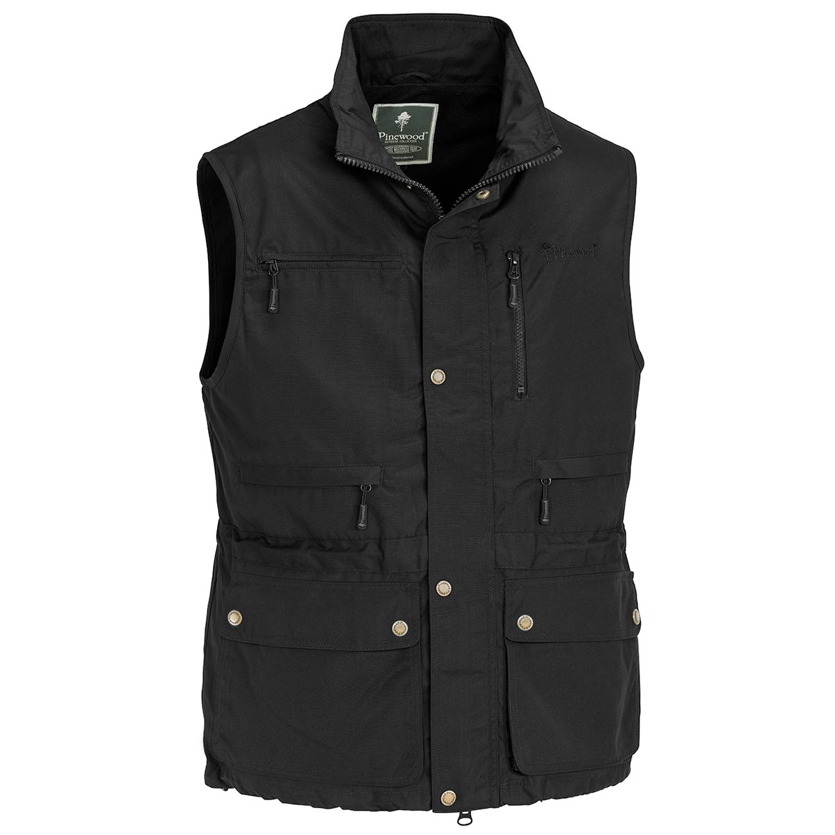 Pinewood Tiveden Vest - Black Pinewood Tiveden Vest - Black