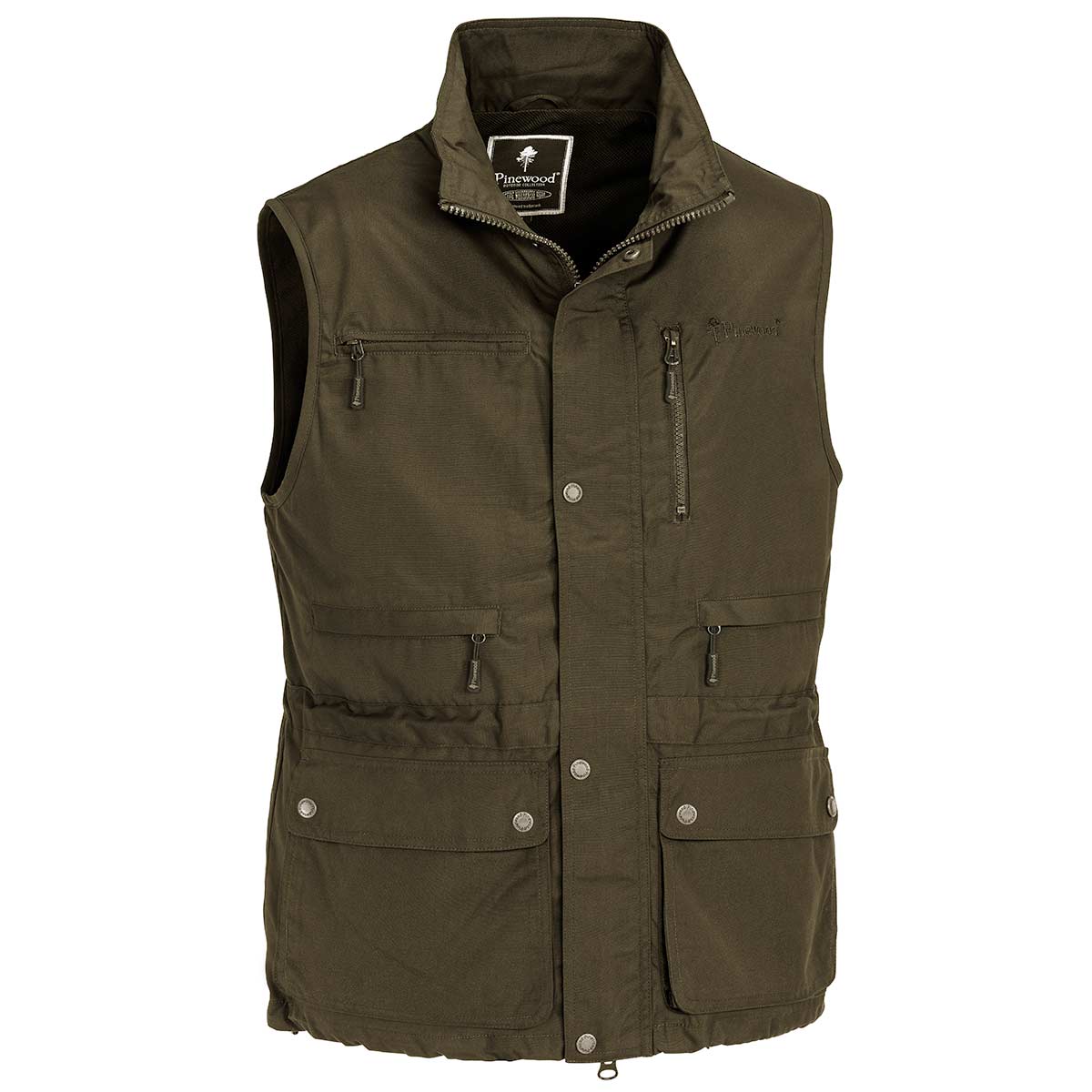 Pinewood Tiveden Vest - Dark Olive Pinewood Tiveden Vest - Dark Olive
