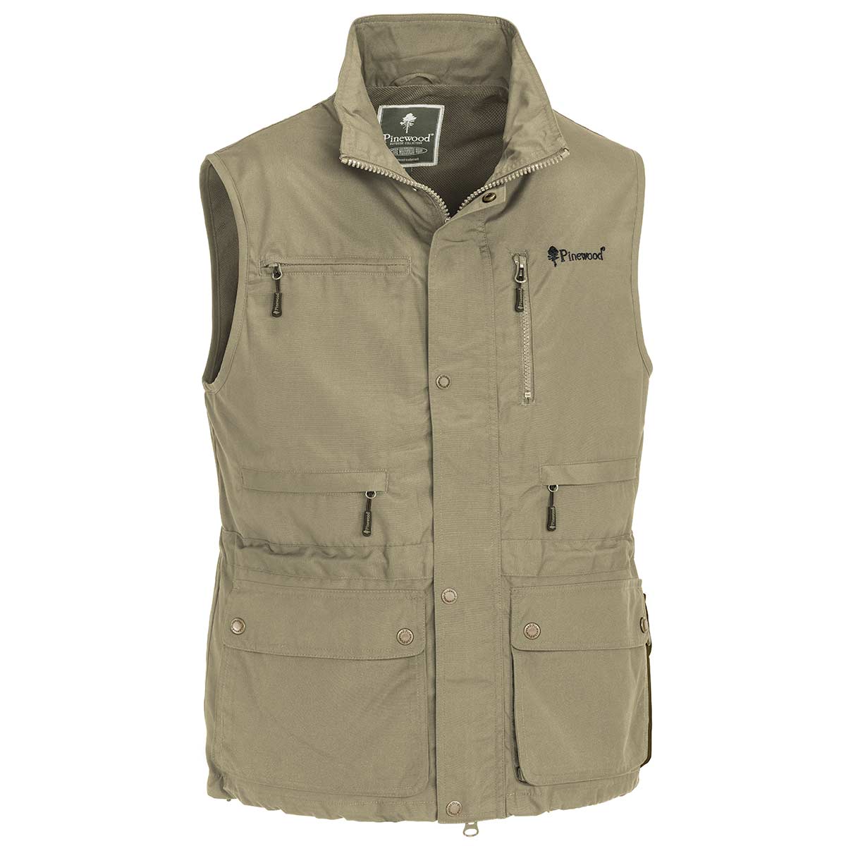 Pinewood Tiveden Vest - Light Khaki Pinewood Tiveden Vest - Light Khaki