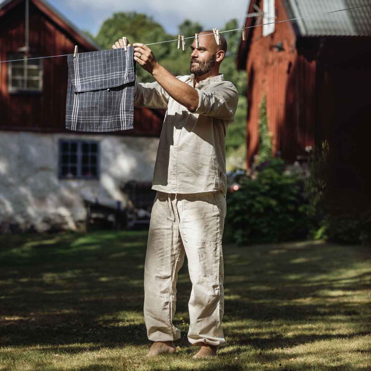 Pinewood Varnamo Insectsafe Hemp Mix Trousers - Linen Beige Pinewood Varnamo Insectsafe Hemp Mix Trousers - Linen Beige