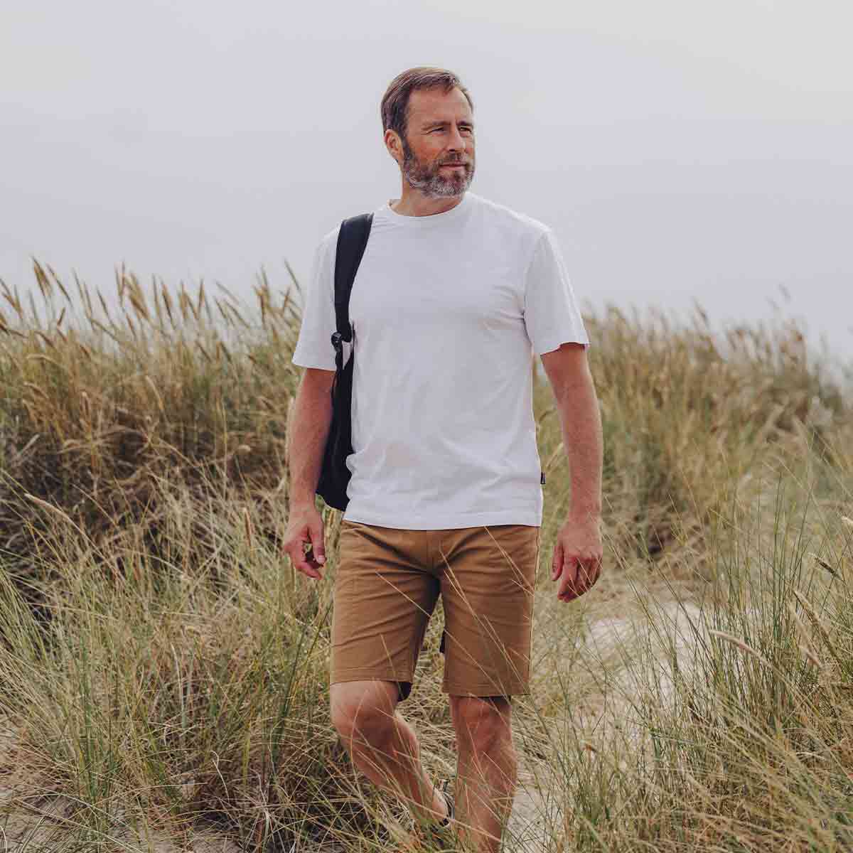 Pinewood Varnamo Vintage Canvas Shorts - Olive Brown Pinewood Varnamo Vintage Canvas Shorts - Olive Brown
