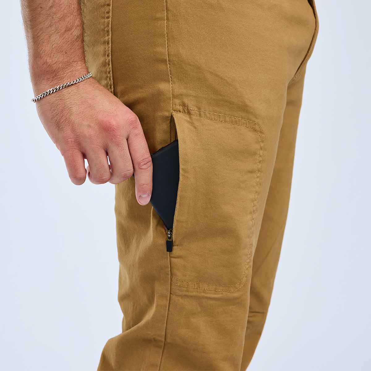 Pinewood Varnamo Vintage Canvas Trousers - Sand - Pocket Pinewood Varnamo Vintage Canvas Trousers - Sand - Pocket