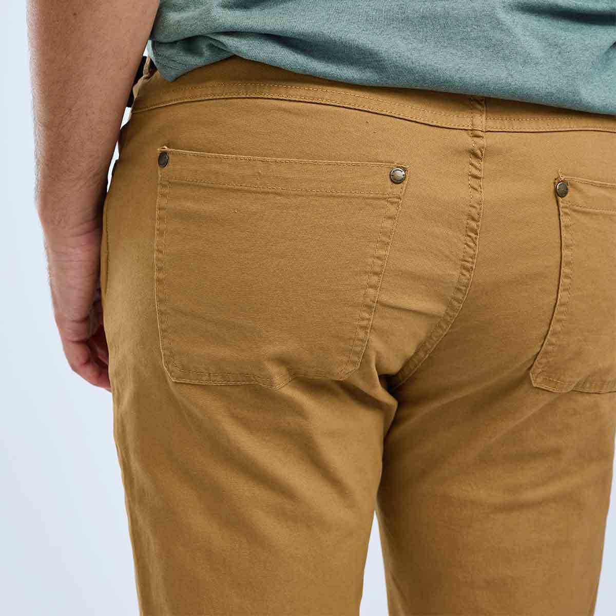 Pinewood Varnamo Vintage Canvas Trousers - Sand - Rear Pinewood Varnamo Vintage Canvas Trousers - Sand - Rear