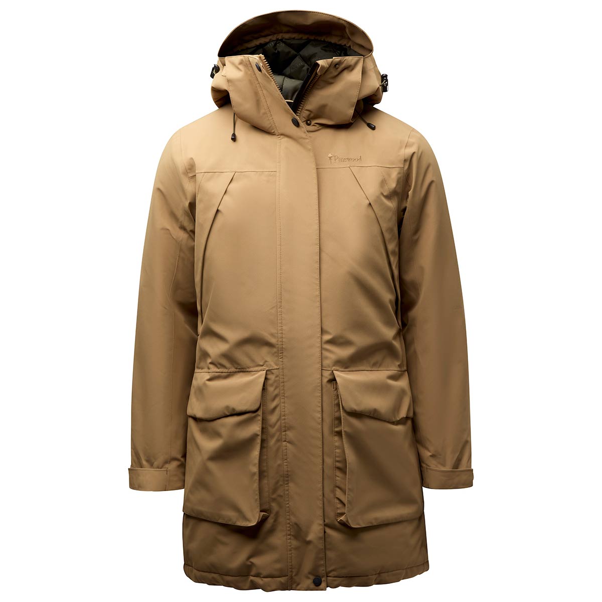 Pinewood Wilda Women's Padded Parka - Dark Sandstone Pinewood Wilda Women's Padded Parka - Dark Sandstone