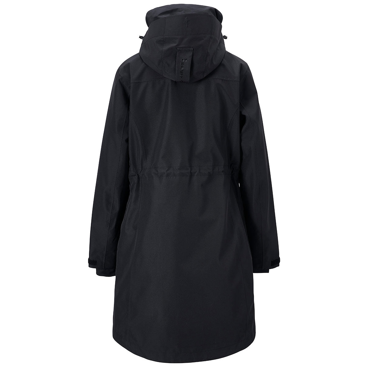 Pinewood Women's Rain Parka - Black - Rear Pinewood Women's Rain Parka - Black - Rear