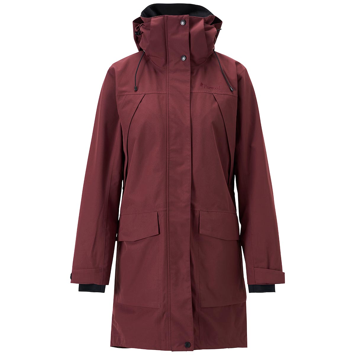 Pinewood Women's Rain Parka - Earth Plum Pinewood Women's Rain Parka - Earth Plum