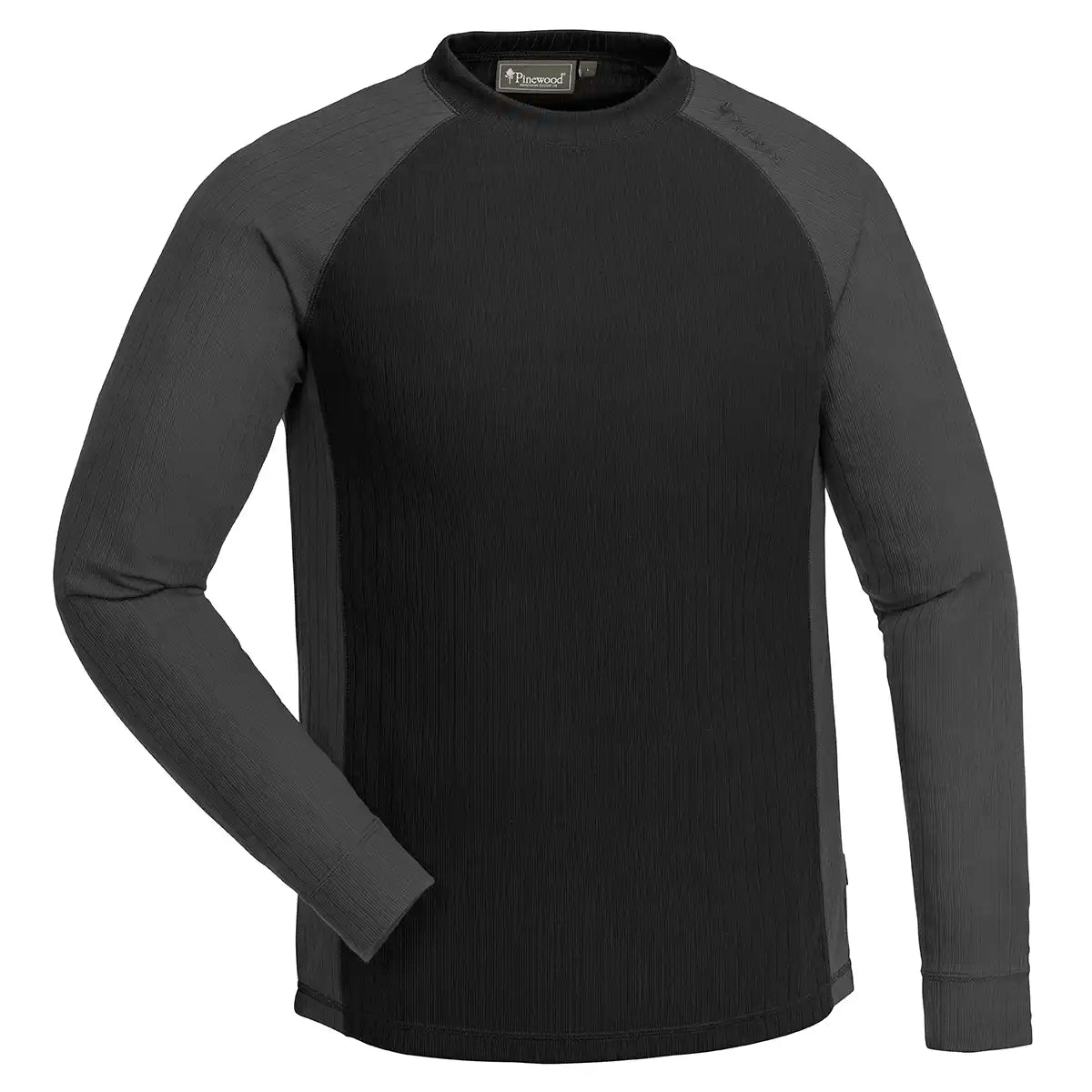 Pinewood Finnveden Base Layer - Black/Dark Grey - Top Pinewood Finnveden Base Layer - Black/Dark Grey - Top