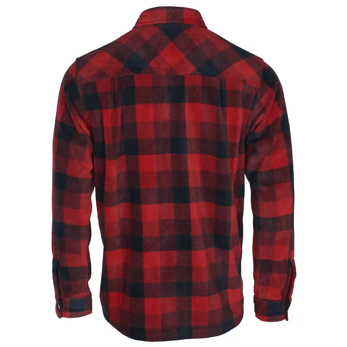 Pinewood Finnveden Canada Shirt- Red/Black- Back Pinewood Finnveden Canada Shirt- Red/Black- Back