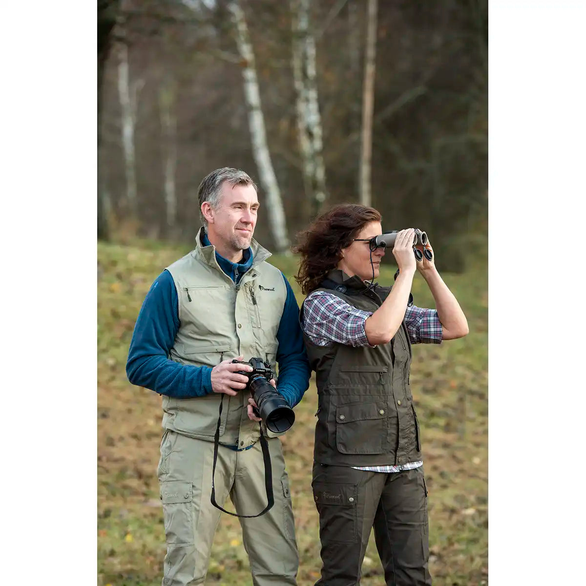 Pinewood Finnveden Classic Women's Trousers- Dark Olive- Lifestyle Pinewood Finnveden Classic Women's Trousers- Dark Olive- Lifestyle