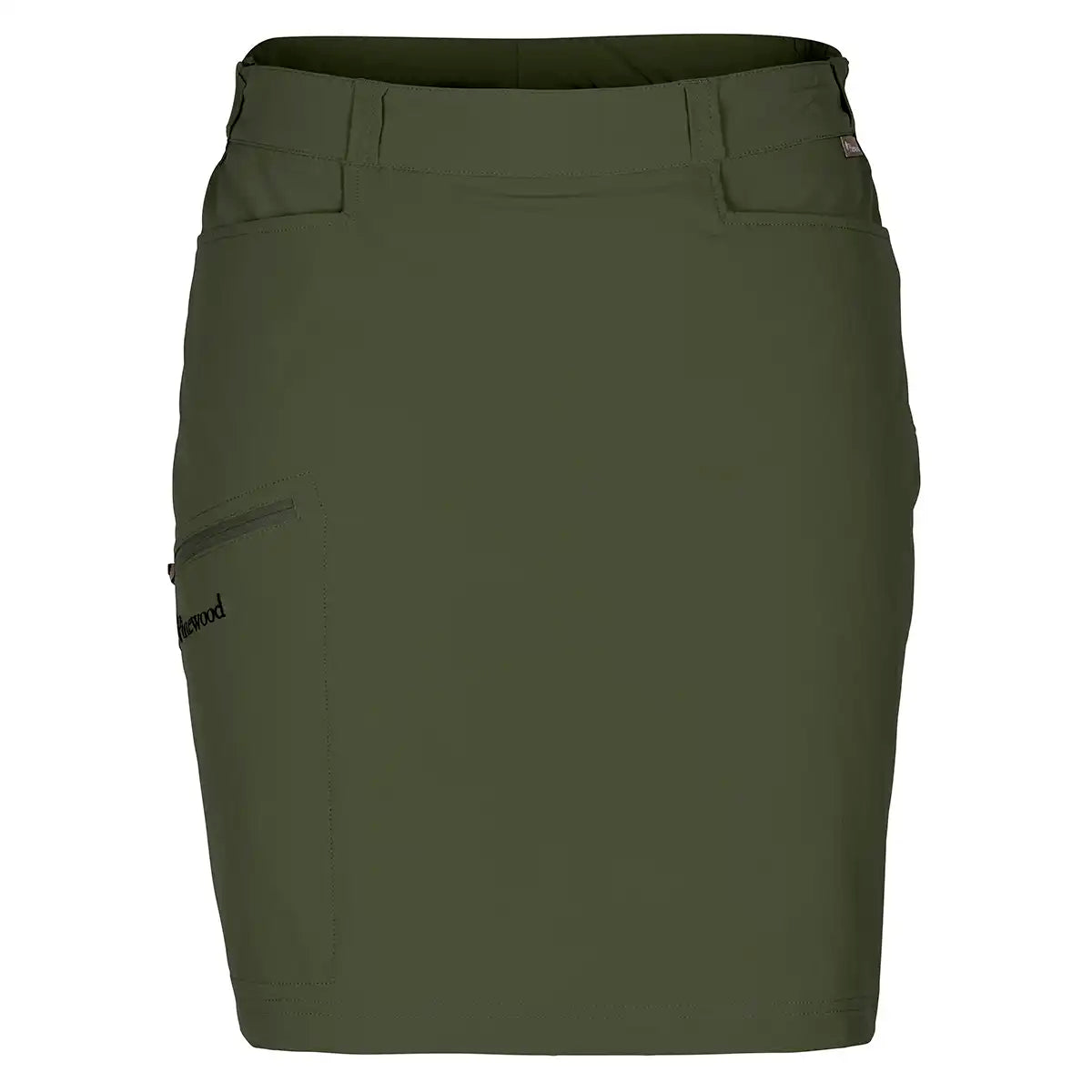 Pinewood Finnveden Hiking Skort- Moss Green- Front Pinewood Finnveden Hiking Skort- Moss Green- Front