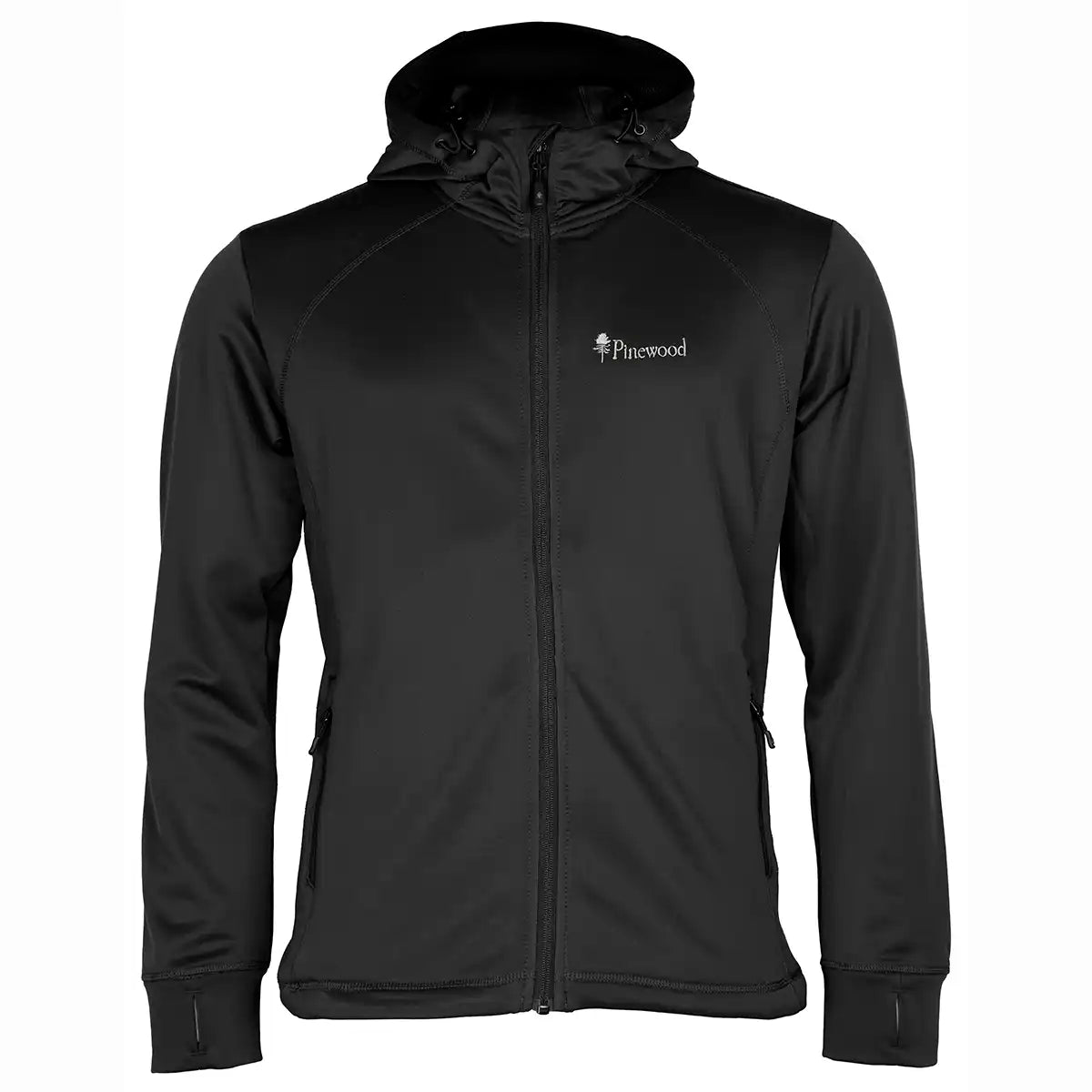 Pinewood Finnveden Hoodie - Black - Front Pinewood Finnveden Hoodie - Black - Front