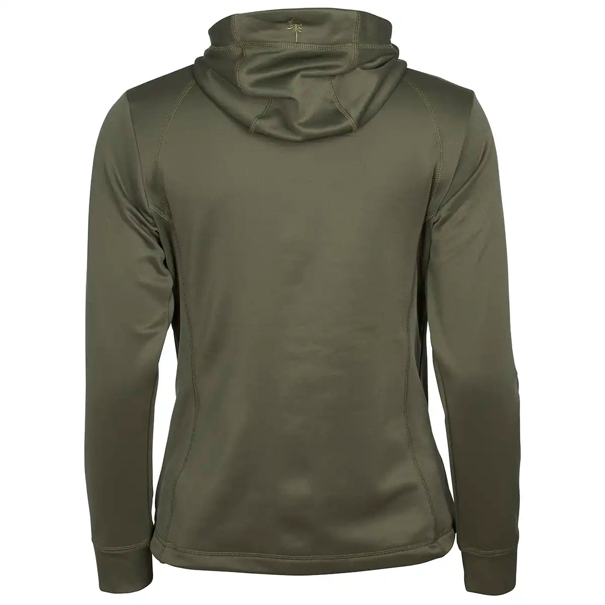 Pinewood Finnveden Women's Hoodie- Olive- Back Pinewood Finnveden Women's Hoodie- Olive- Back