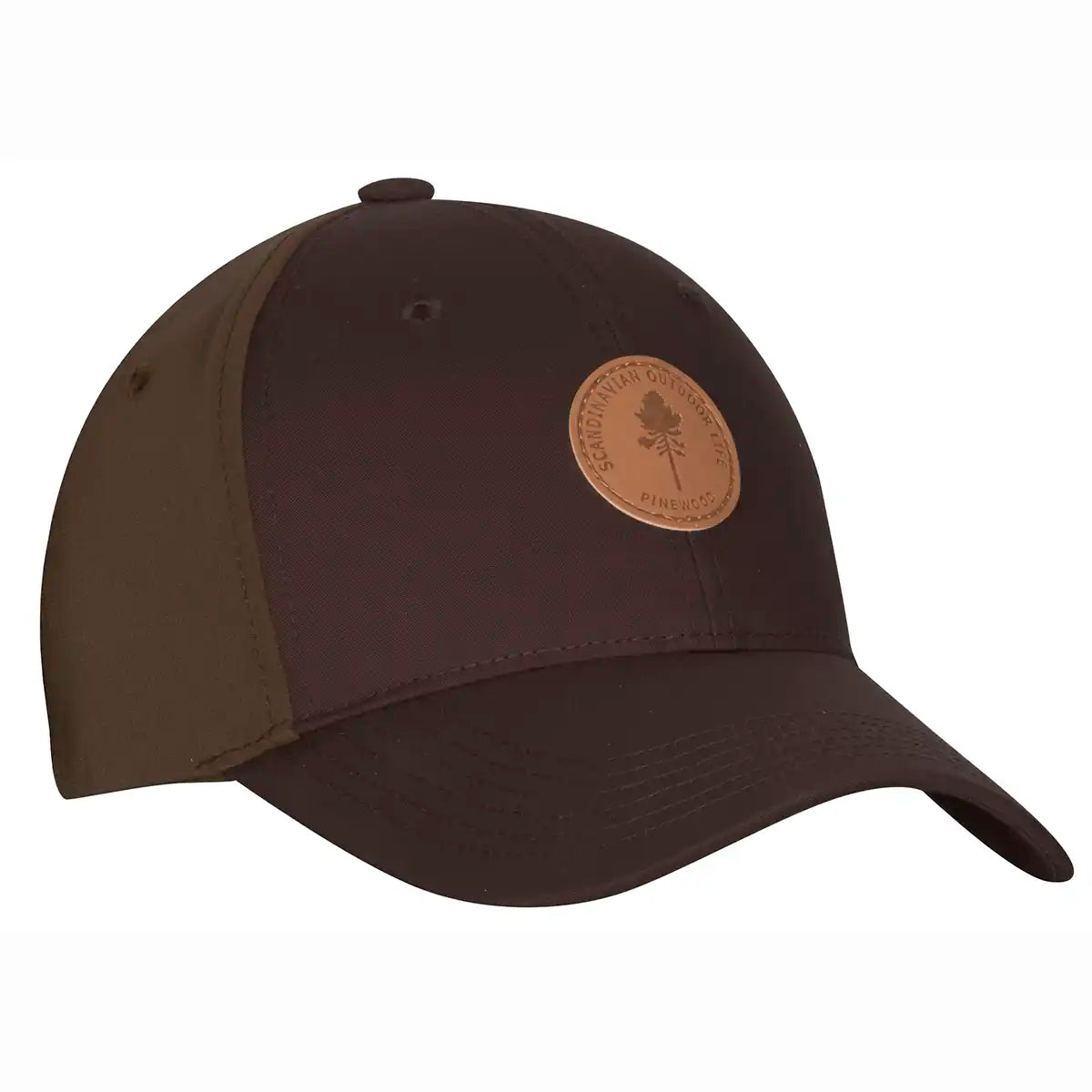 Pinewood Finnveden Hybrid Cap - Dark Brown - Front Pinewood Finnveden Hybrid Cap - Dark Brown - Front