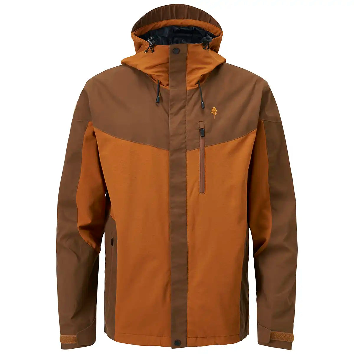 Pinewood Finnveden Hybrid Extreme Jacket- Fudge/Nougat- Front Pinewood Finnveden Hybrid Extreme Jacket- Fudge/Nougat- Front