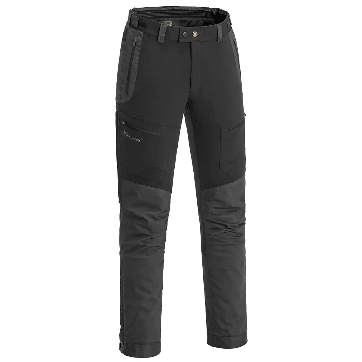 Pinewood Finnveden Hybrid Extreme Trousers - Black/Dark Anthracite - Front Pinewood Finnveden Hybrid Extreme Trousers - Black/Dark Anthracite - Front