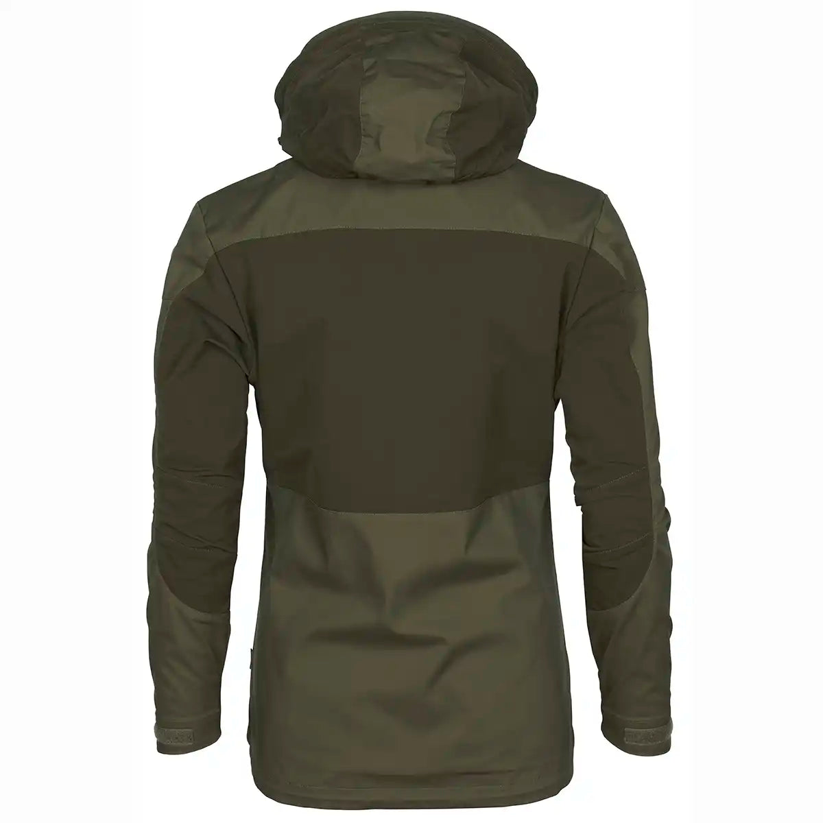 Pinewood Finnveden Hybrid Women's Jacket - Dark Olive/Hunting Olive - Rear Pinewood Finnveden Hybrid Women's Jacket - Dark Olive/Hunting Olive - Rear