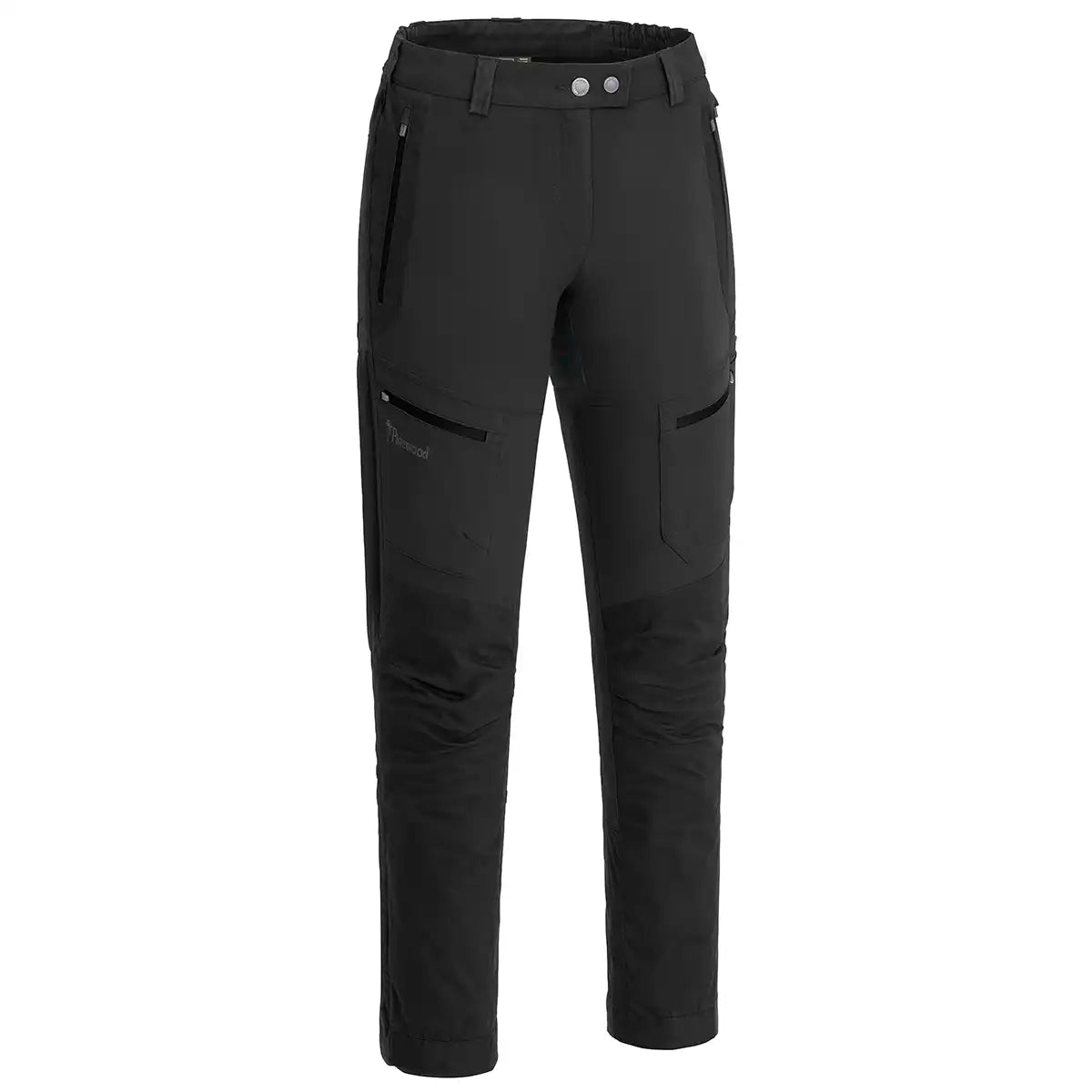 Pinewood Finnveden Hybrid Women's Trousers - Black - Front Pinewood Finnveden Hybrid Women's Trousers - Black - Front