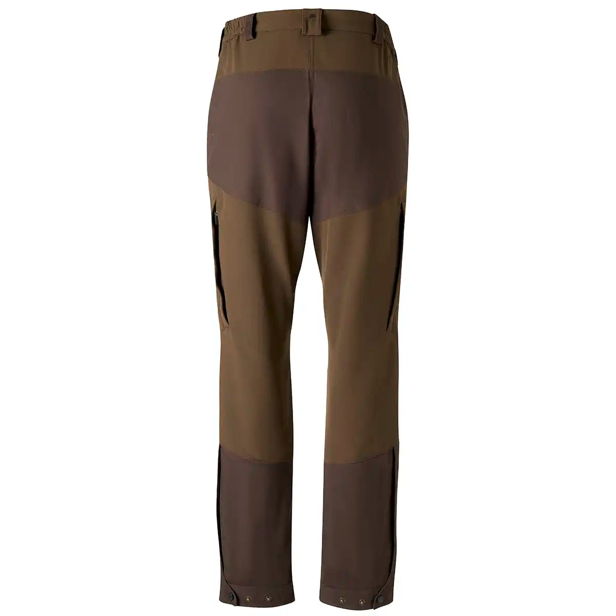 Pinewood Finnveden Hybrid Women's Trousers - Dark Brown - Rear Pinewood Finnveden Hybrid Women's Trousers - Dark Brown - Rear