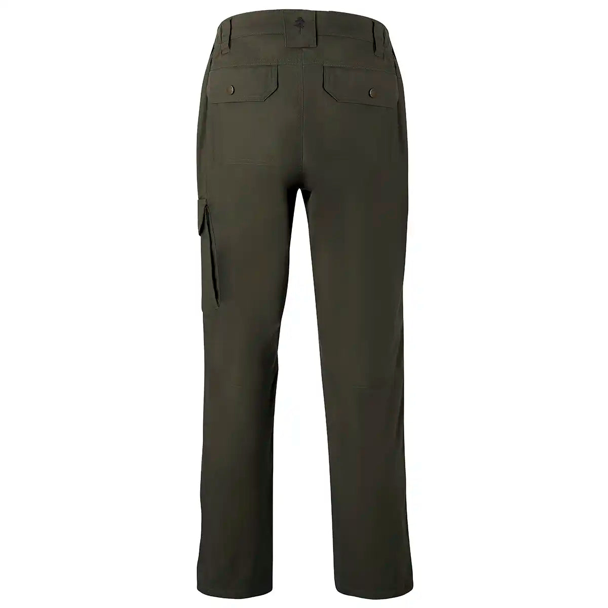 Pinewood Finnveden Outdoor Trousers - Dark Olive - Rear Pinewood Finnveden Outdoor Trousers - Dark Olive - Rear