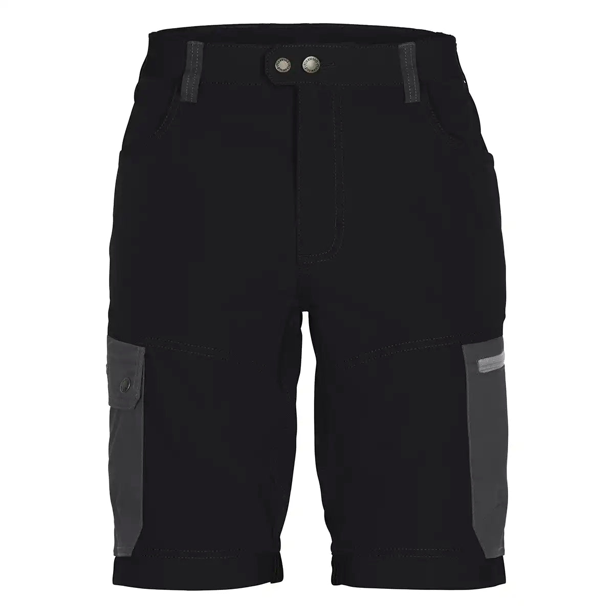 Pinewood Finnveden Trail Hybrid Shorts - Earth Brown - Black/Dark Anthracite - Front Pinewood Finnveden Trail Hybrid Shorts - Earth Brown - Black/Dark Anthracite - Front