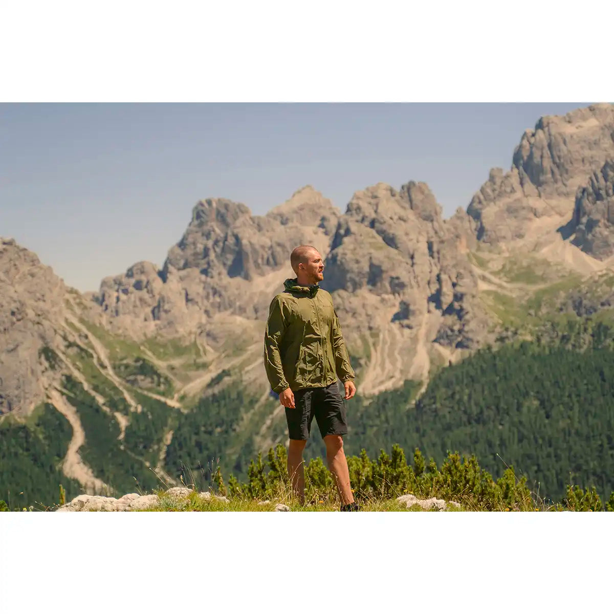 Pinewood Finnveden Windblock Jacket- Green- Outdoor Lifestyle Pinewood Finnveden Windblock Jacket- Green- Outdoor Lifestyle