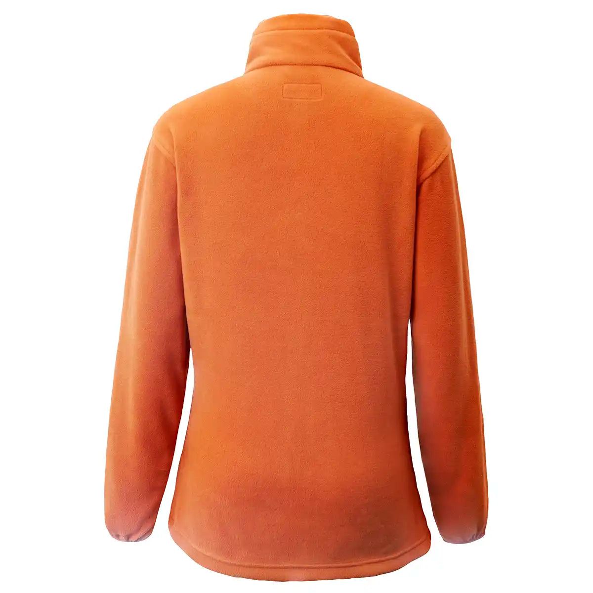 Pinewood Finnveden Women's Fleece Jacket - Burned Orange - Back Pinewood Finnveden Women's Fleece Jacket - Burned Orange - Back