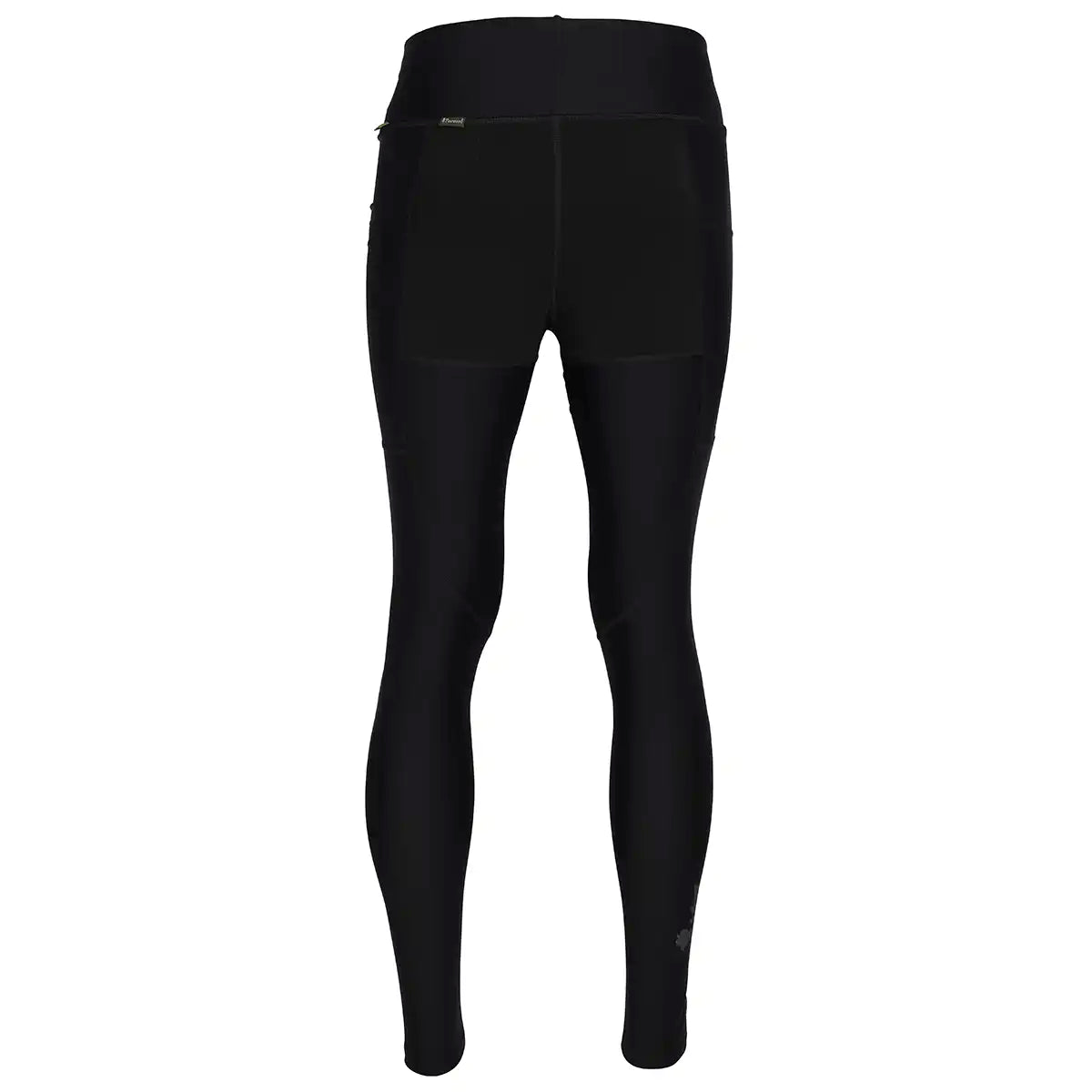 Pinewood Finnveden Women's Active Tights- Black- Back Pinewood Finnveden Women's Active Tights- Black- Back