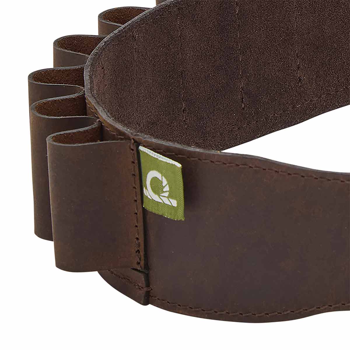 Chatham Premium Antique Oiled Leather 12 Gauge Cartridge Belt - Detail Chatham Premium Antique Oiled Leather 12 Gauge Cartridge Belt - Detail