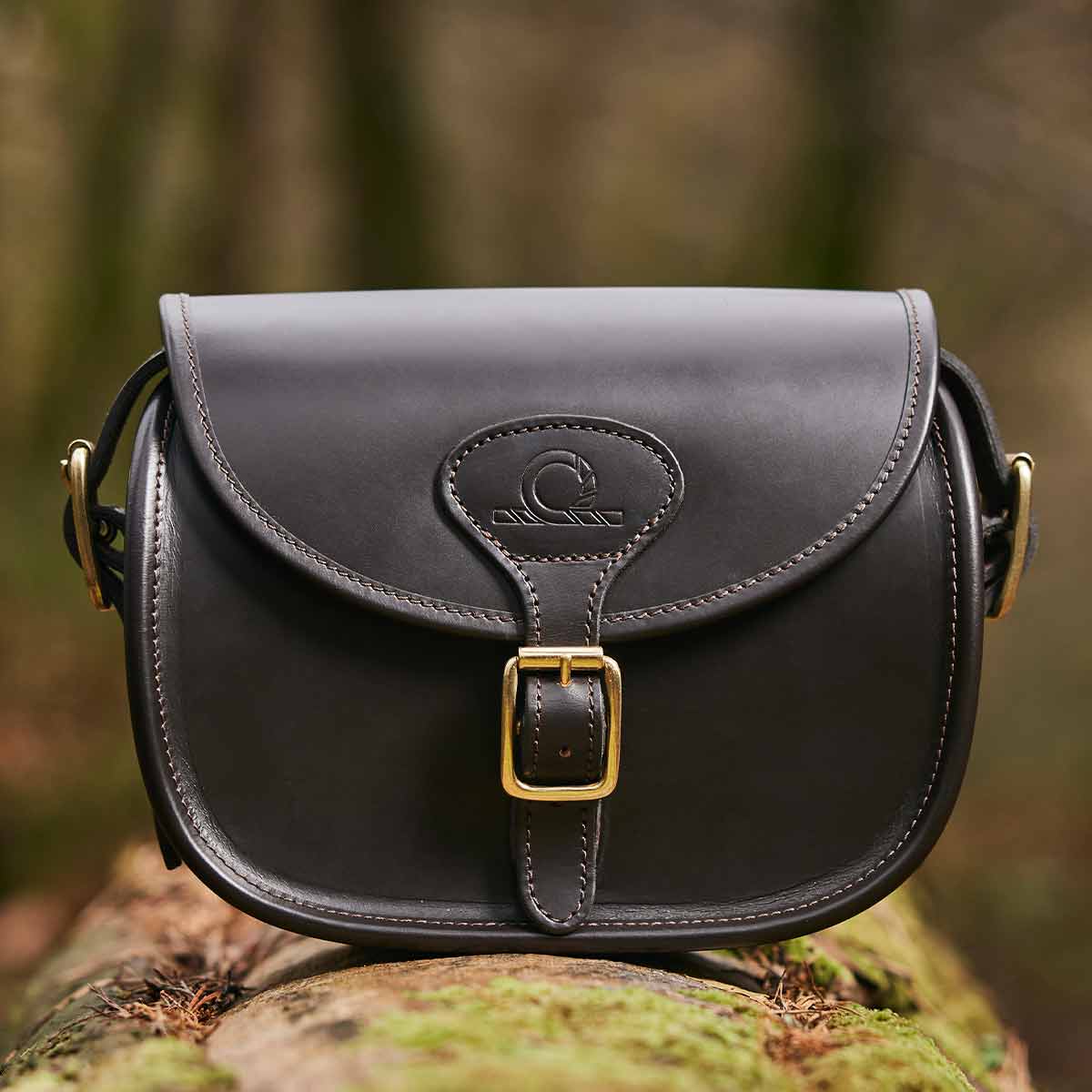 Chatham Premium Pull Up Leather Cartridge Bag - Dark Brown Chatham Premium Pull Up Leather Cartridge Bag - Dark Brown