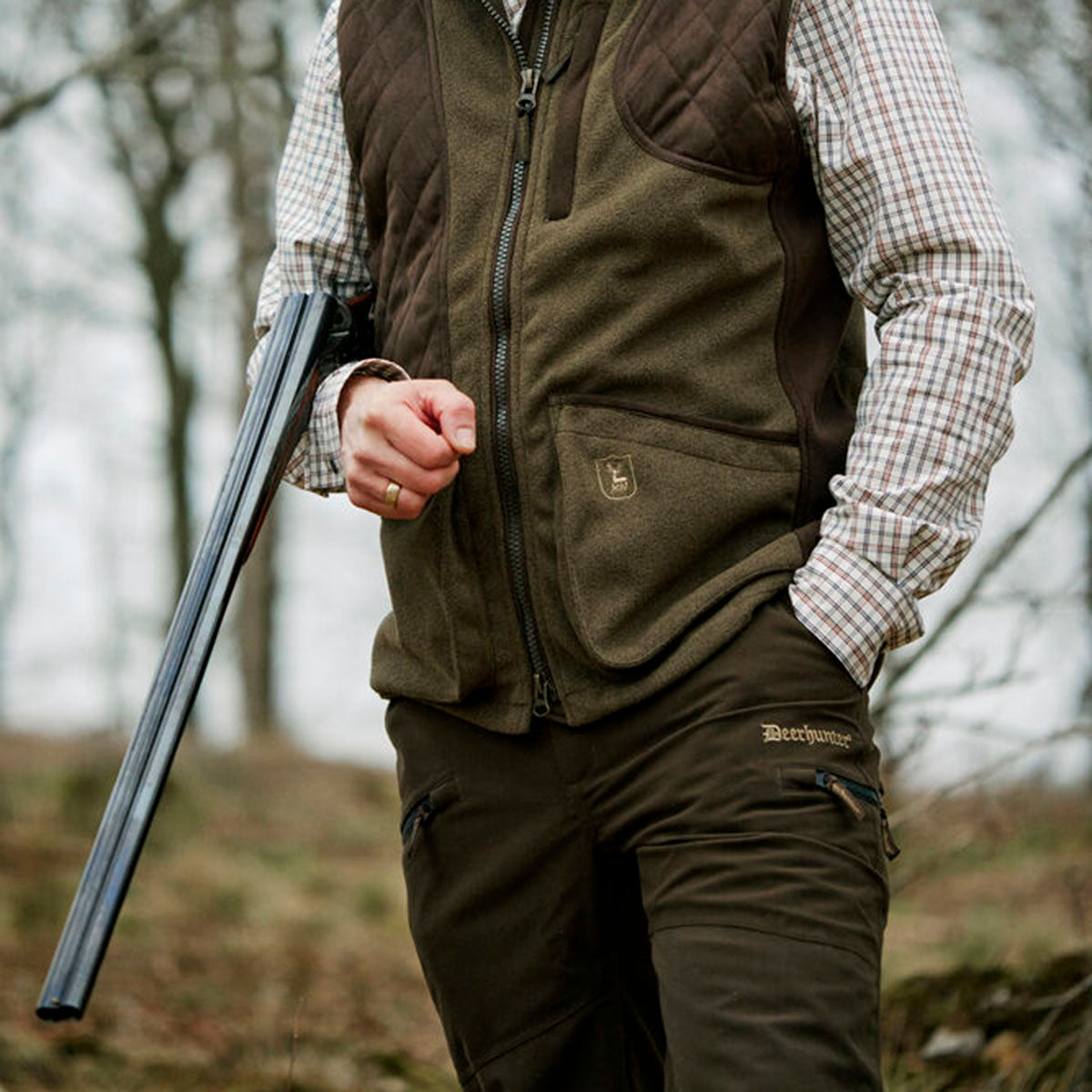 Deerhunter Pro Gamekeeper Boot Trousers - On Model Deerhunter Pro Gamekeeper Boot Trousers - On Model