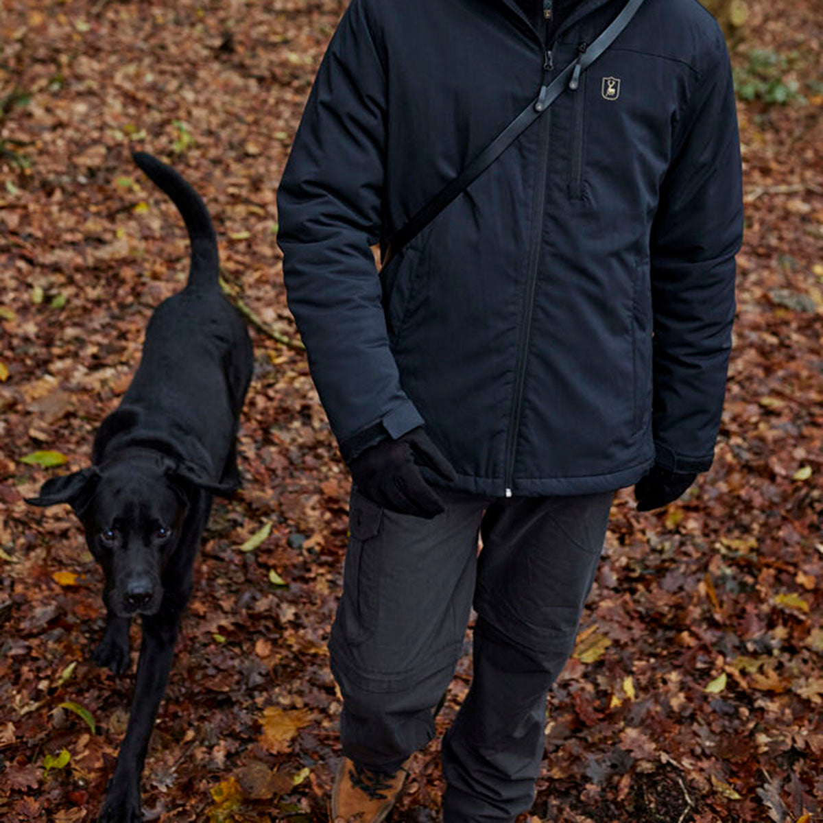 Deerhunter Quinn Merino Gloves - On Model Deerhunter Quinn Merino Gloves - On Model