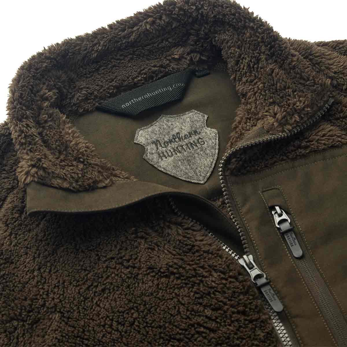 Northern Hunting Rikvi Women's Fleece Sweatshirt - Collar Northern Hunting Rikvi Women's Fleece Sweatshirt - Collar