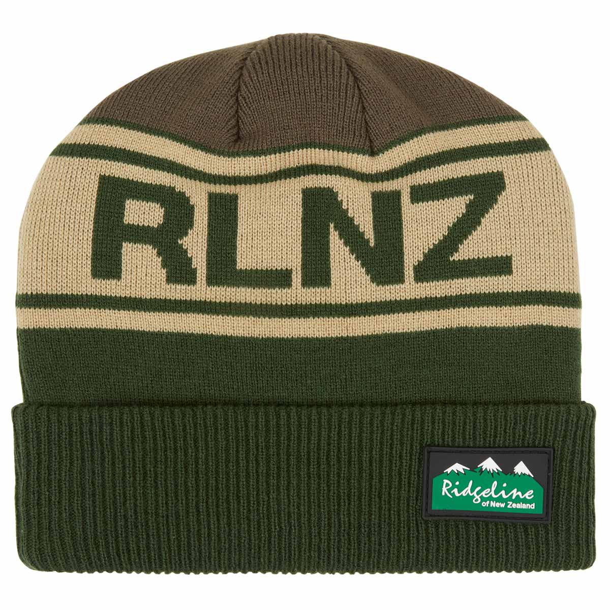 Ridgeline RLNZ Beanie - Olive Mix Ridgeline RLNZ Beanie - Olive Mix