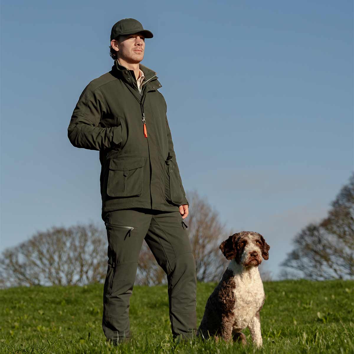 Harehill Ridgegate Waterproof Men's Shooting Jacket - Model Harehill Ridgegate Waterproof Men's Shooting Jacket - Model