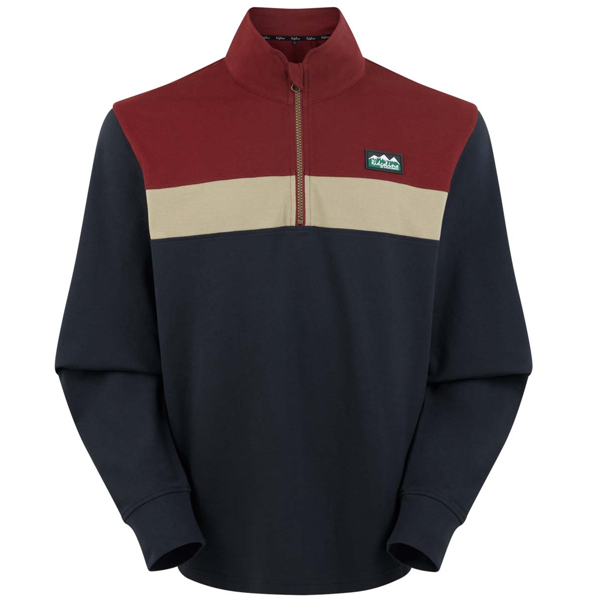 Ridgeline Backslider Rugby Top - Navy Multi Ridgeline Backslider Rugby Top - Navy Multi