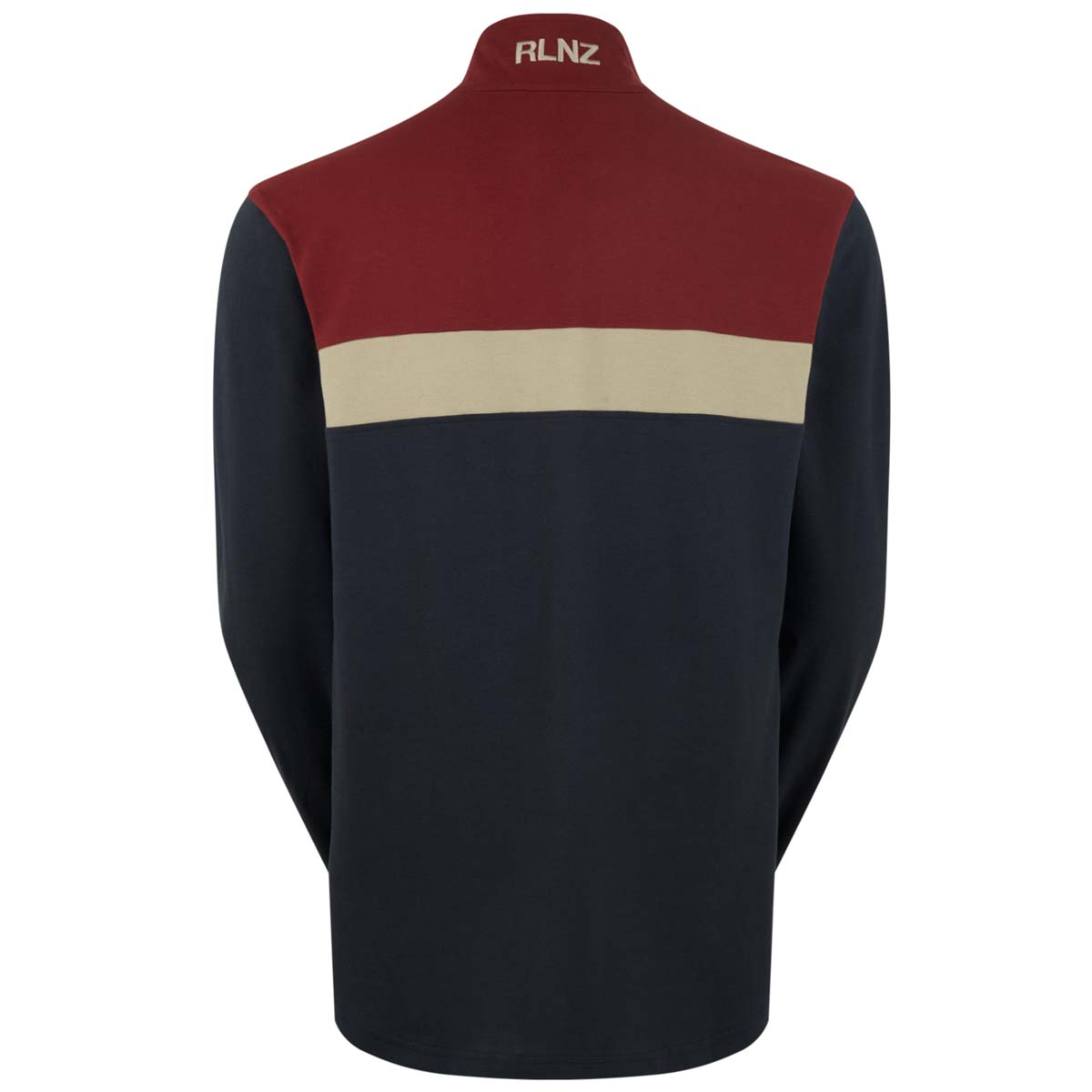 Ridgeline Backslider Rugby Top - Navy Multi - Rear Ridgeline Backslider Rugby Top - Navy Multi - Rear