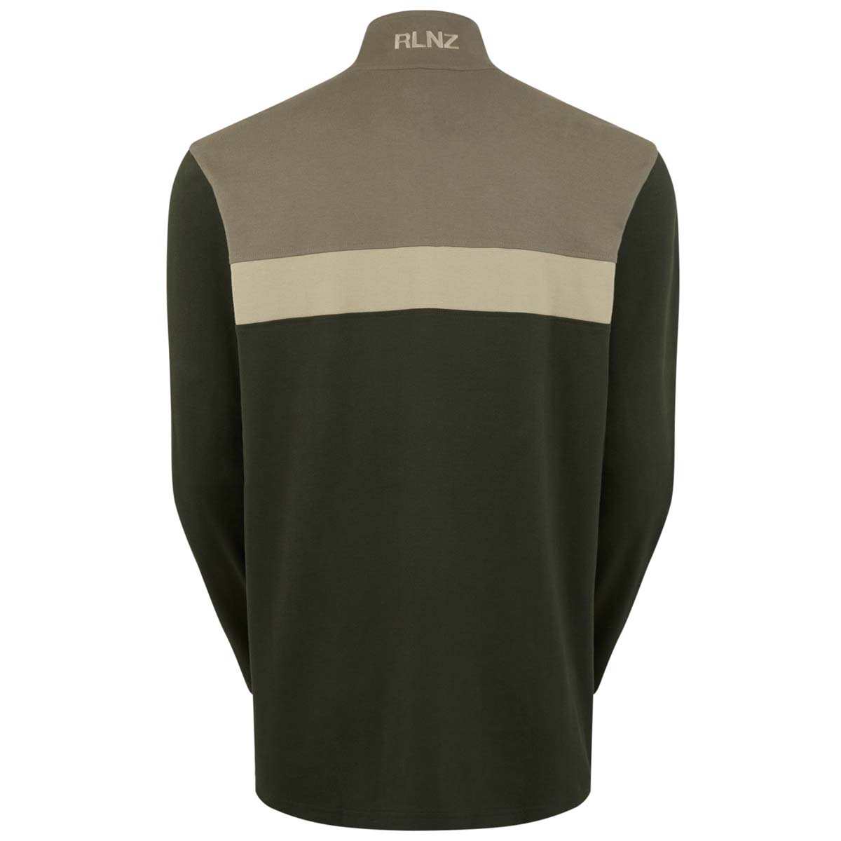 Ridgeline Backslider Rugby Top - Olive Multi - Rear Ridgeline Backslider Rugby Top - Olive Multi - Rear