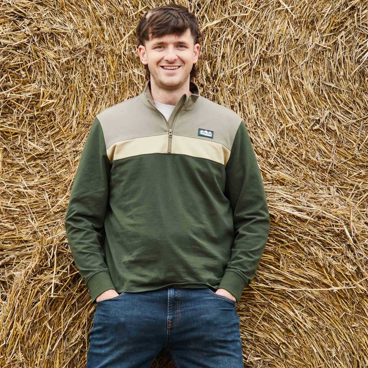 Ridgeline Backslider Rugby Top - Olive Multi Ridgeline Backslider Rugby Top - Olive Multi