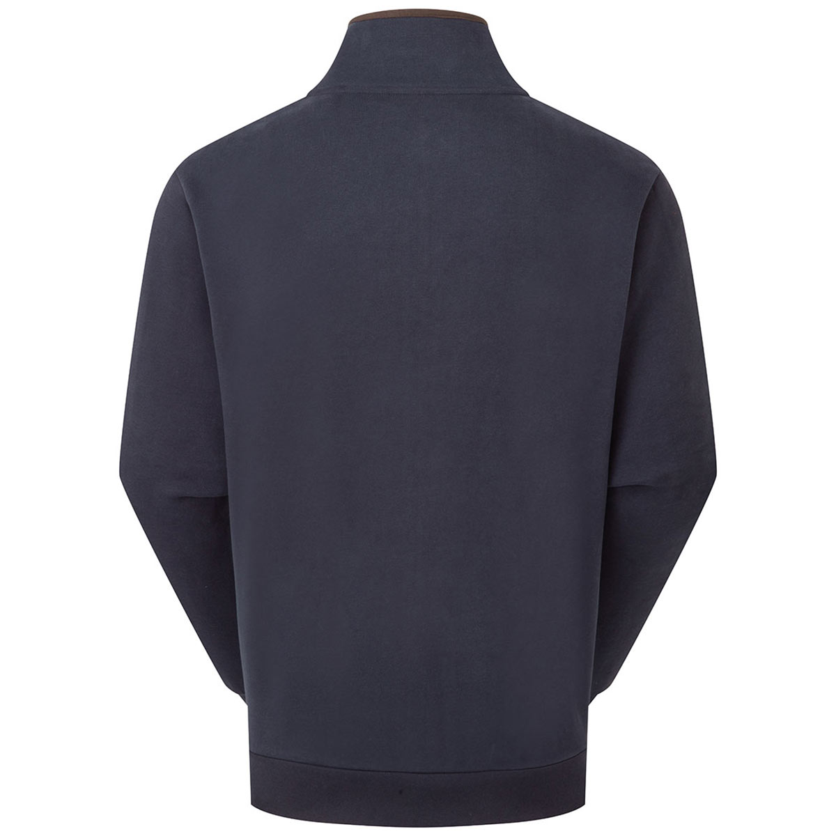 Ridgeline Brancaster Zip Top - Navy - Rear Ridgeline Brancaster Zip Top - Navy - Rear