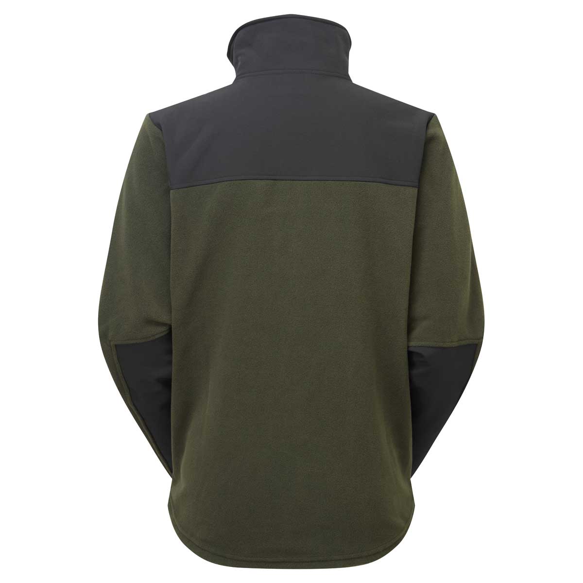 Ridgeline Hybrid Fleece Jacket - olive/black rear Ridgeline Hybrid Fleece Jacket - olive/black rear