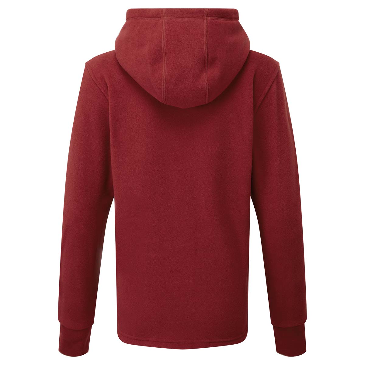 Ridgeline Kids Ballistic Hoodie Rhubarb Rear Ridgeline Kids Ballistic Hoodie Rhubarb Rear