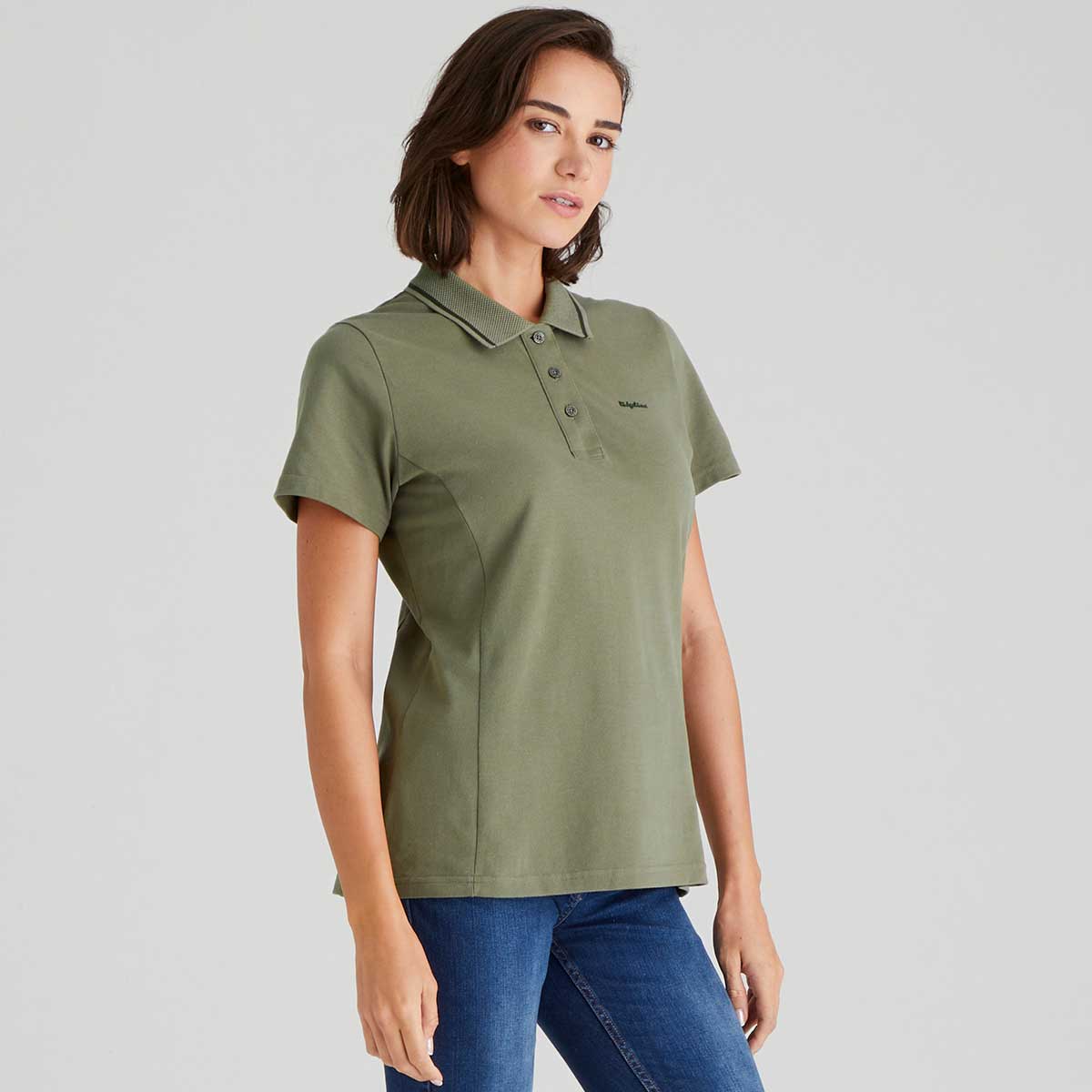 Ridgeline Kilworth Women's Polo Shirt - Smokey Olive Ridgeline Kilworth Women's Polo Shirt - Smokey Olive