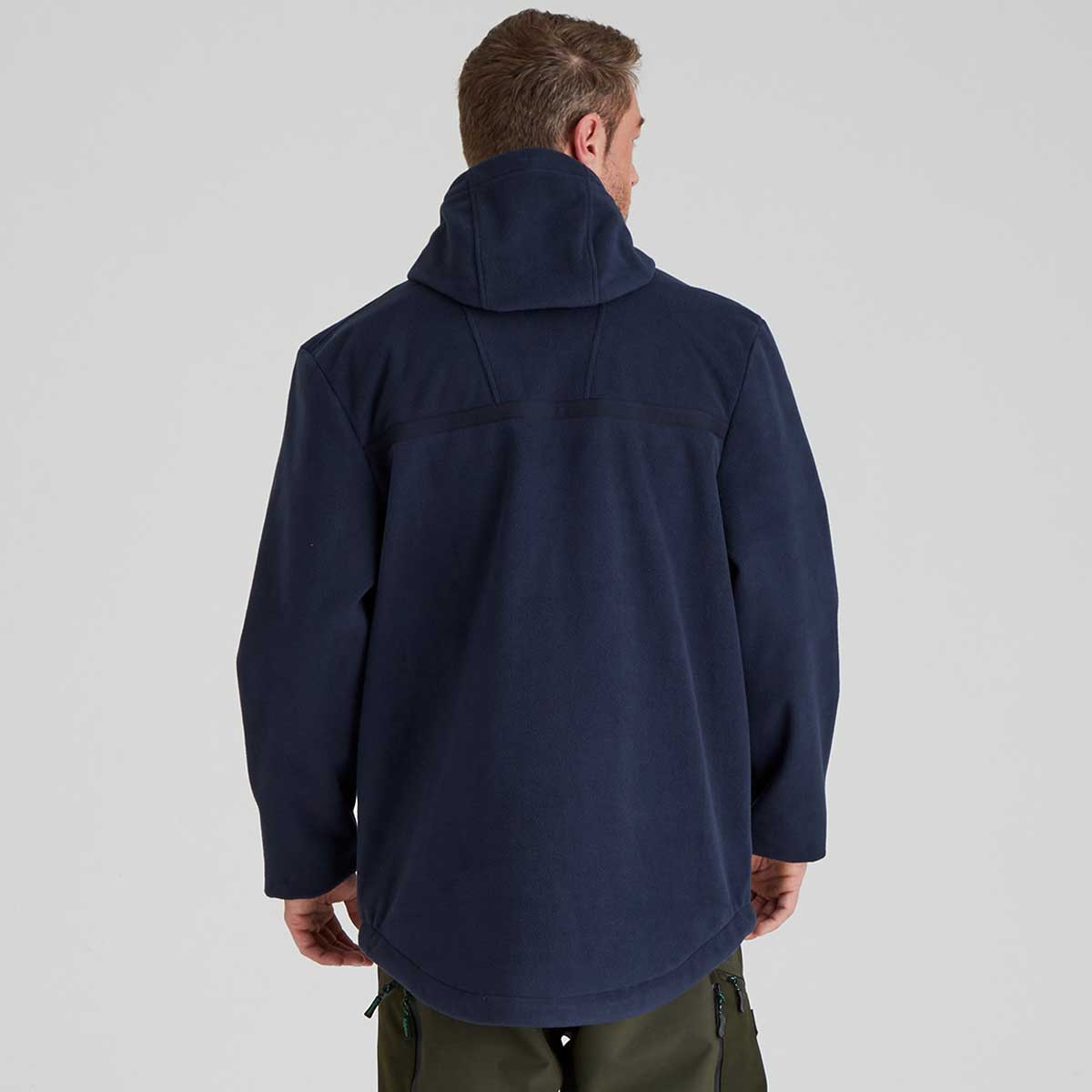 Ridgeline Kodiak Men's Fleece Jacket - Navy - Rear Ridgeline Kodiak Men's Fleece Jacket - Navy - Rear