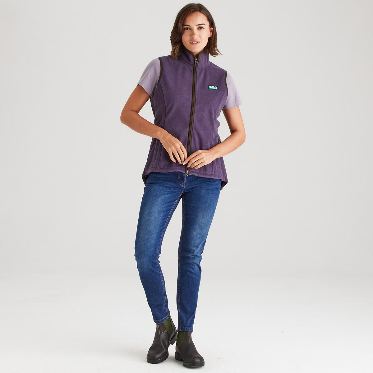 Ridgeline Kodiak Women's Fleece Gilet - Nightshade Ridgeline Kodiak Women's Fleece Gilet - Nightshade