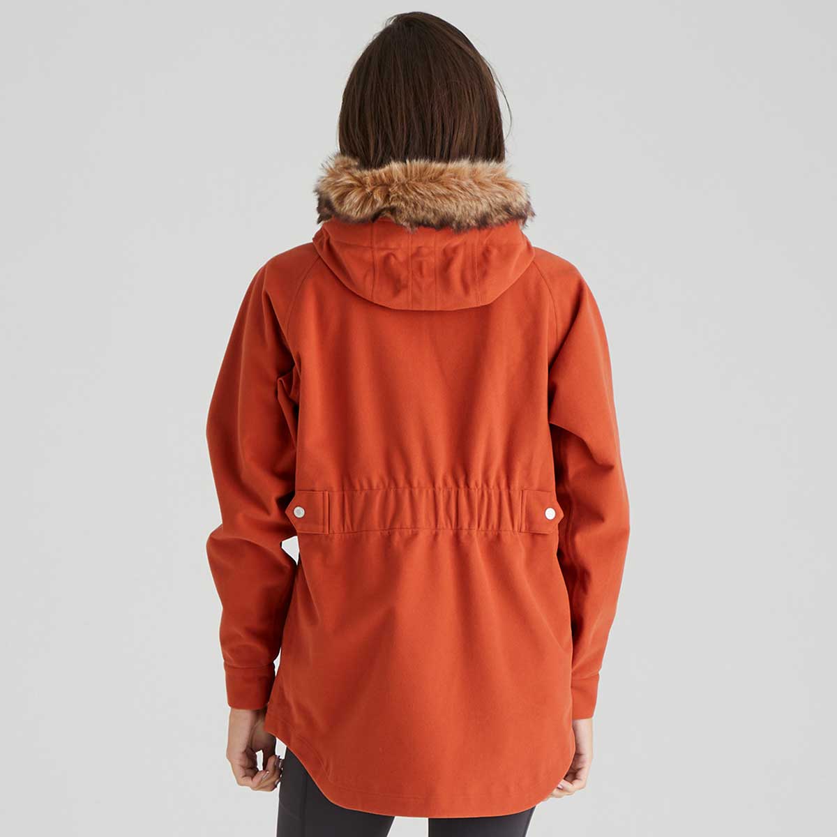Ridgeline Monsoon Nordic Womens Jacket - Russet - Rear Ridgeline Monsoon Nordic Womens Jacket - Russet - Rear