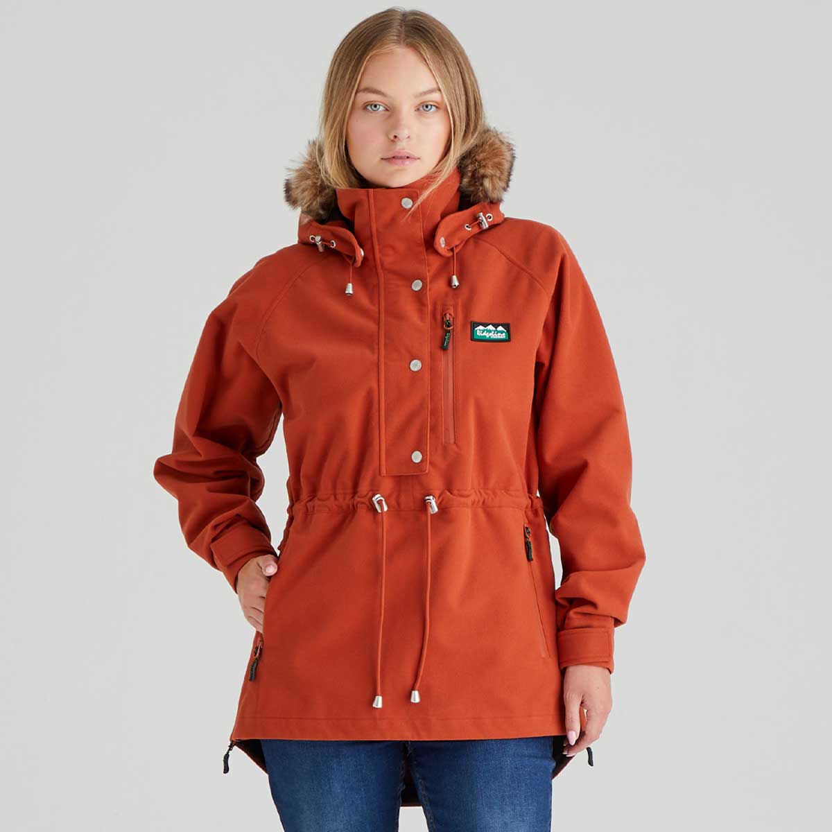 Ridgeline Monsoon Nordic Womens Smock - Russet Ridgeline Monsoon Nordic Womens Smock - Russet