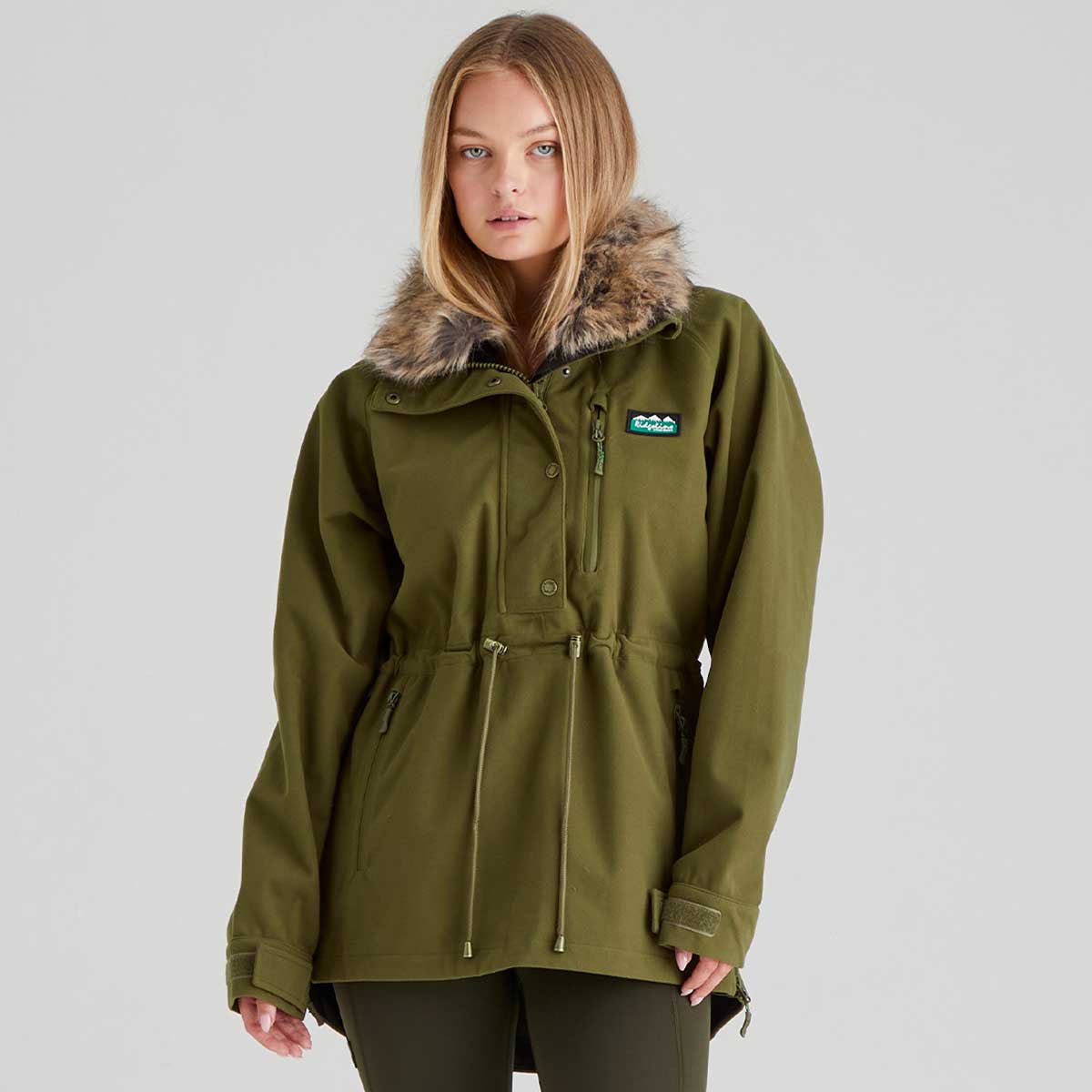 Ridgeline Monsoon Nordic Womens Smock - Teak Ridgeline Monsoon Nordic Womens Smock - Teak